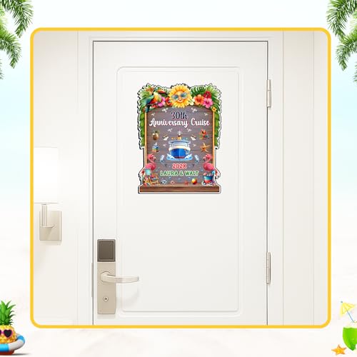 Imán de puerta para aniversario, decorativo y personalizado miniatura 5