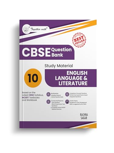Image of Together with CBSE Question Bank Class 10 English Language & Literature for 2025-26 Exam (Chapterwise & Topicwise)