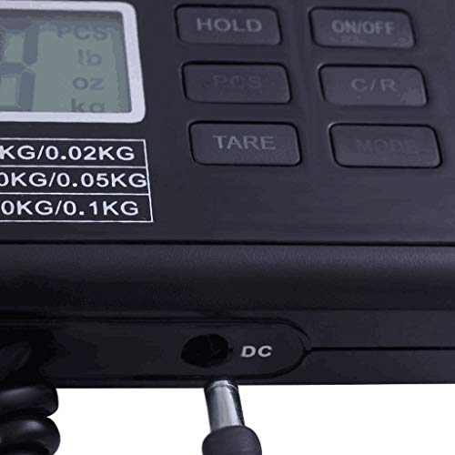 Báscula electrónica profesional alta precisión 300Kg plataforma acero inoxidable miniatura 6