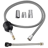 Hygie Rinse 88624000 Replacement Pull-out Faucet Hose Compatible with Hansgrohe Kitchen Faucets Standard Non-Select Single Hole, with 14.1oz/0.88lb Weight Ball, Kitchen Faucet Spray Hose 59 +10.5 Inch