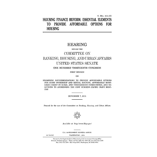 Essential Housing Finance Reform Guide