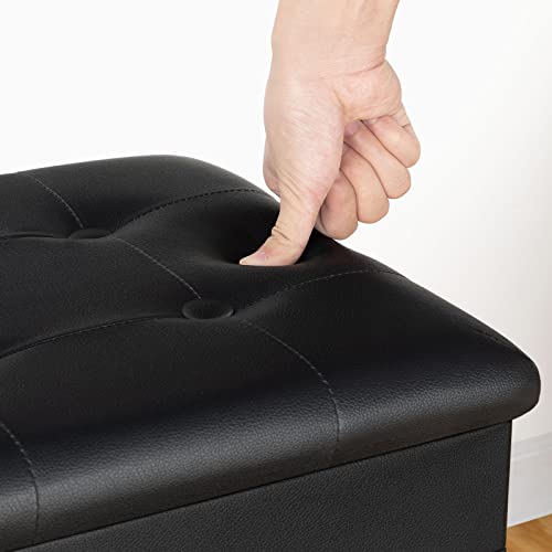 Hoobro Adjustable Piano Bench With Padded Cushion And Storage Compartment For Music Sheet thumb #6