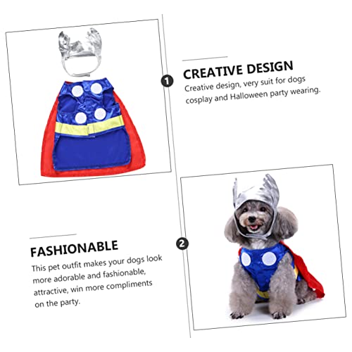 Disfraz de Cosplay para Perros Halloween Healifty miniatura 2