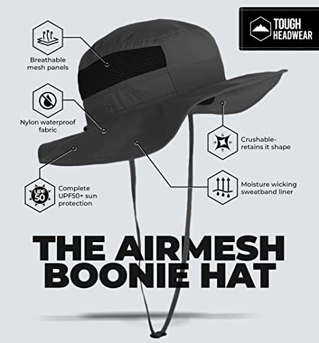 Image of Boonie Sun Hat for Men & Women - Summer Cap with UV Protection - UPF 50 Outdoor Bucket Hat for Fishing, Beach, Hiking, Safari, Camping, Gardening & Boating - Skin Cancer Foundation Recommended