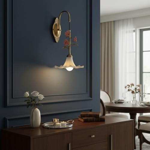 Aplique de pared vintage E27 para iluminar rincones oscuros con elegancia 7