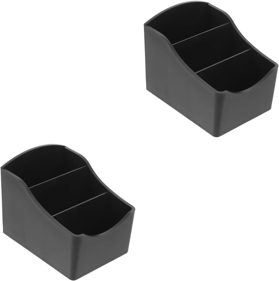 LABRIMP 2pcs Sugar Packets Organizer for Tea Bags Space-saving Countertop Holder Compact Design for Use