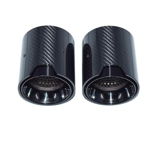Compatible For 2019-2024 BMW 3 Series G20 G21 318i 320d 330i 330e 4 Series G22 G23 G26 425 430 Exhaust Upgrade Carbon TailTip Tip Muffler(Carbon fiber 1)