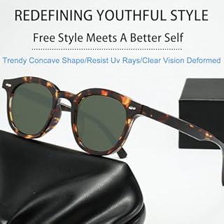 DKDDSSS Lunettes de Soleil Polarisées Pour Homme et Femme - 2 Pièces Avec UV Protection