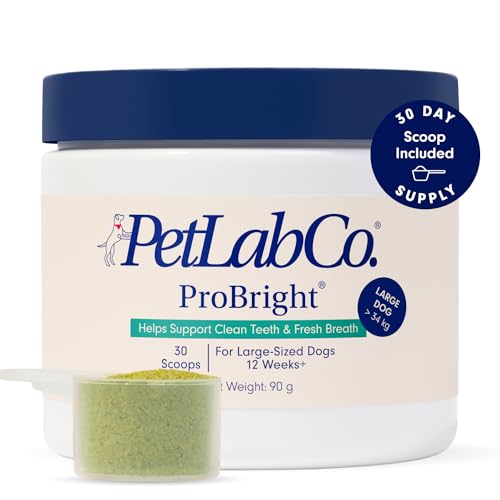 PetLabCo. ProBright Dental Powder Plaque & Breath Large Dogs