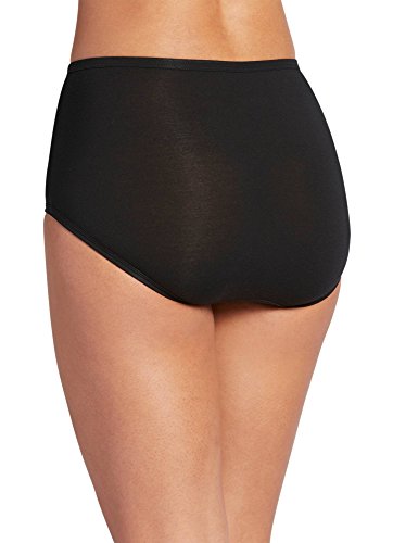 Jockey Women's Underwear Supersoft Brief - 3 Pack, Black, 7 #TOP2
