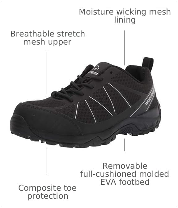 Image of Wolverine Men's Amherst Ii CarbonMax Work Shoe Industrial Boot
