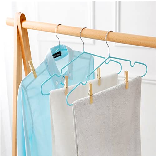 Wooden Clothespins, 20 Heavy Clothespins, Suitable For Diy, Photo Clips, Clothespins, Grape Clips, Handicrafts, Greenhouse Clips, Restaurant Menus. (2.36 X 0.4 Inches) #TOP4