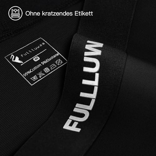 Fullluwaa Boxershorts Herren 10er Pack Baumwolle Unterhosen Männer Ohne Kratzenden Zettel Atmungsaktiv und Weiche Herrenunterwäsche