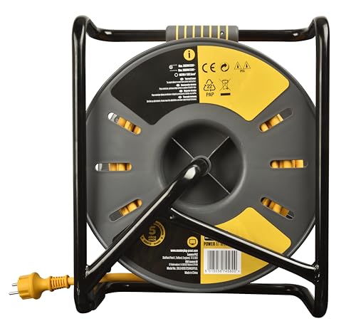 Alargo enchufe 3x2,5mm2 Masterplug robusto con tambor reforzado 5