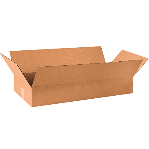 BOX USA 15 Pack of Flat Corrugated Cardboard Boxes, 36