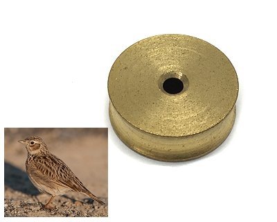 Delfiero Lerchenfänger aus gedrehtem Messing