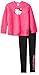 Hello Kitty Girls' Sherpa Fleece Sweatshirt and Legging Set, NEON Pink, 24M