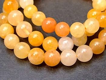 Amazon.co.jp: g3-28M 8mm 黄翡翠 ヒスイ 黄玉 ブレスレット