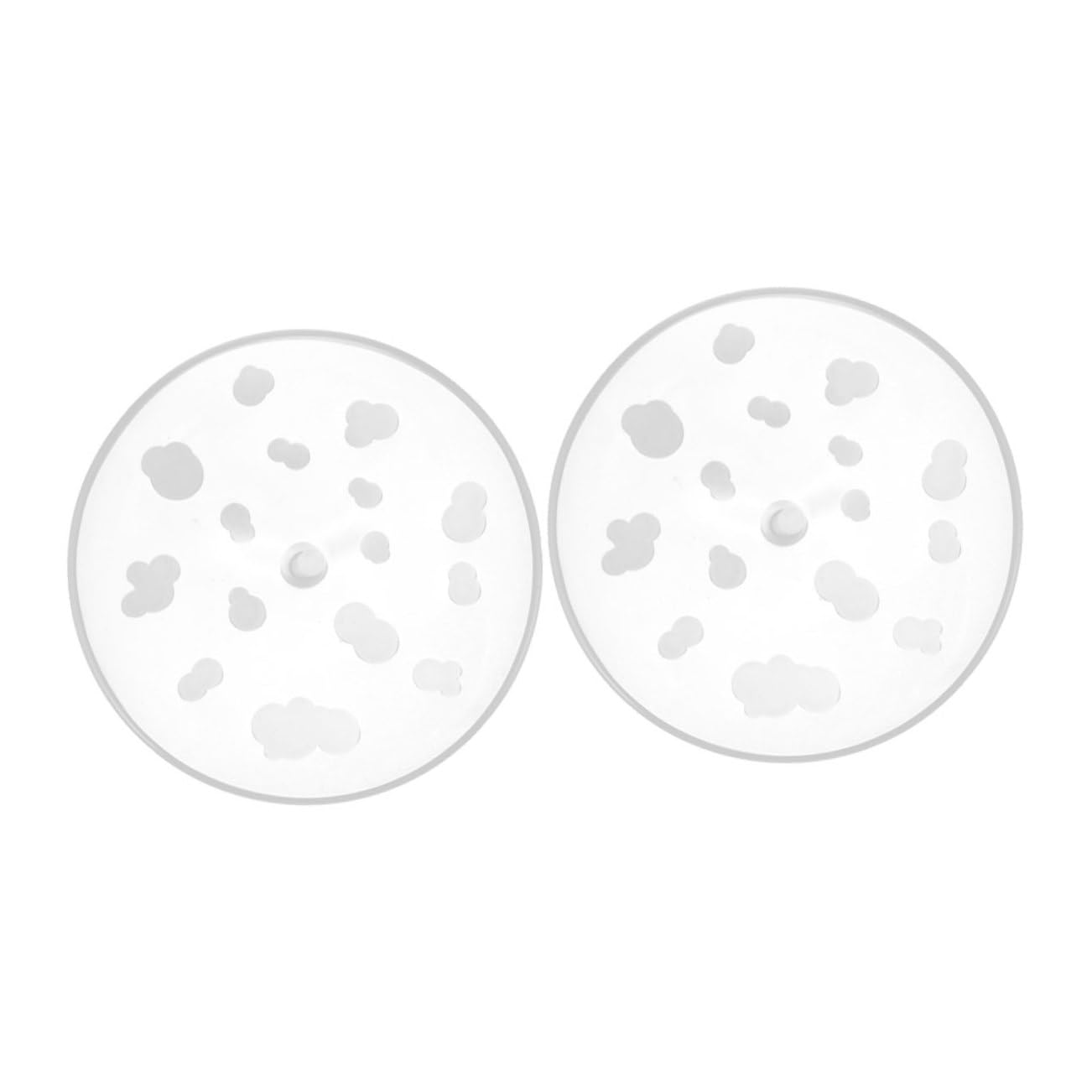 Amosfun 2Pcs Plastic Popcorn Bowl Lid Replacement Microwave Safe Food Grade Plastic Fit for Popcorn Makers Stylish Design for Easy Use and Storage Popcorn Accessory