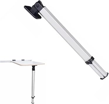 Foldable Table Legs, Adjustable Height Removable Legs for RV, Caravan, and Motorhome, Durable RV Accessories