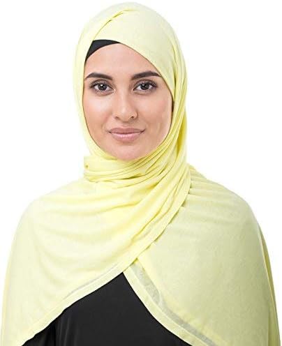Silk Route InEssence New Viscose Lycra Jersey Scarf Ladies Wrap Large Hijab