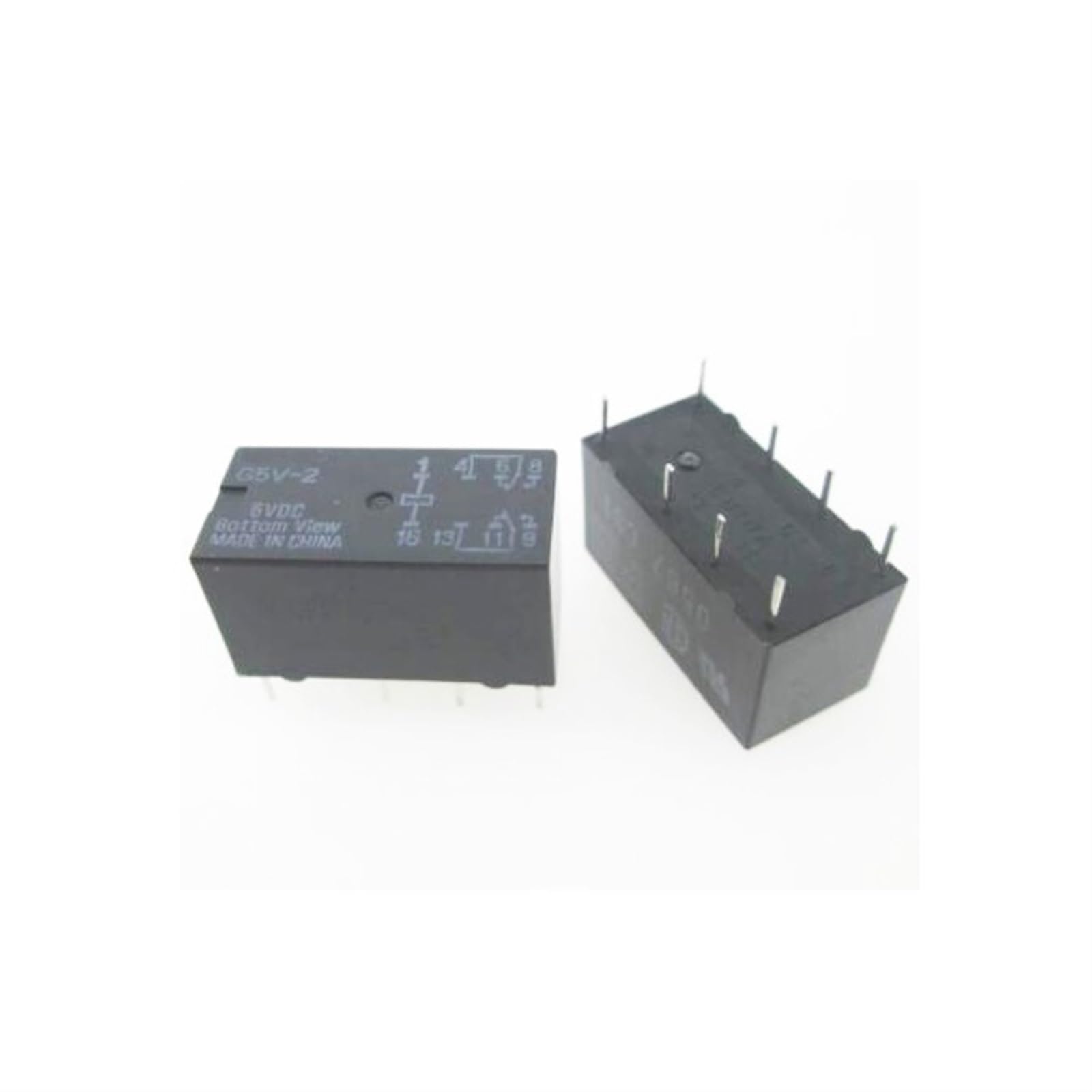 CSKWLLNBC 5V Relay G5V-2-5VDC G5V-2 5VDC G5V2 DC5V 8PIN(10pcs)