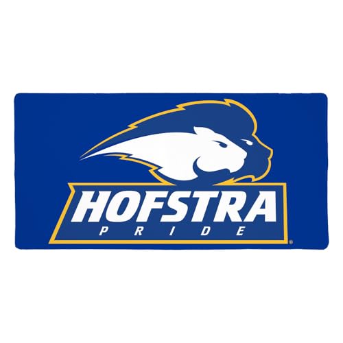 Hofstra University Pride Logo Large Gaming Mouse Pad Desk Mat with Stitched Edges, Non-Slip Base for Gamer, Home and Office, 31.5 x 15.7