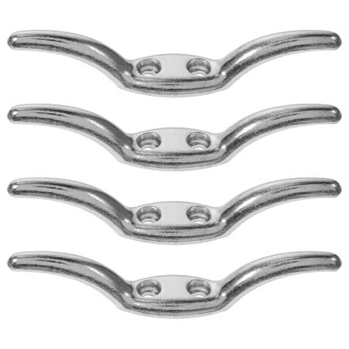 HOLIDYOYO - HOLIDYOYO 4 Stück Metall Jalousien Schnurhalter Kordelhalter für Fensterjalousien Schnurwickler für Vorhänge Installieren Vielseitig Einsetzbar Wohnräumen Büros