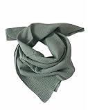 Doralie Musselin Halstuch / Musselin Schal / Schaltuch für Kinder / Schal für Jungen und Mädchen (mint)