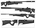 Wearable4U Hatsan Flash-R QE .22 Cal Side Lever PCP Regulated Air Rifle with Pellets and Targets Bundle