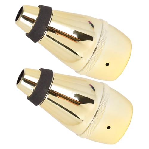 NULYLU 2個小号用全封閉式弱音器 静音設計で快適な練習環境 製の耐久性あ