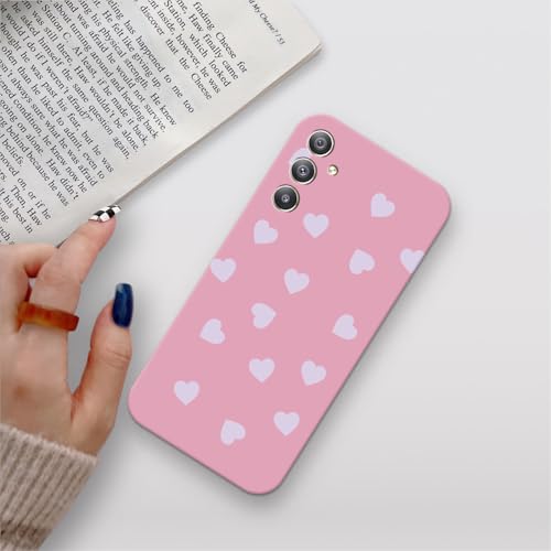Image of COLORflow Back Cover Compatible with Samsung A34 5G | Heart Celestial Color Customized Back Cover Compatible with Samsung Galaxy A34 5G