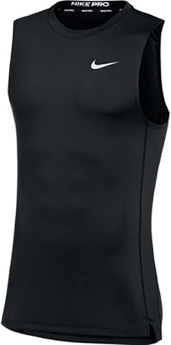 Nike Camiseta de entrenamiento ajustada sin mangas Pro para hombre