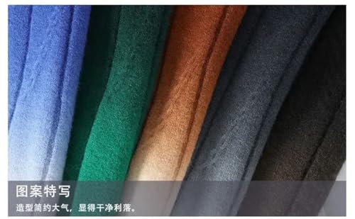 Men's Color-Matching Knitted Sweaters Loose Round Neck Long Sleeve Sweater Pullover2