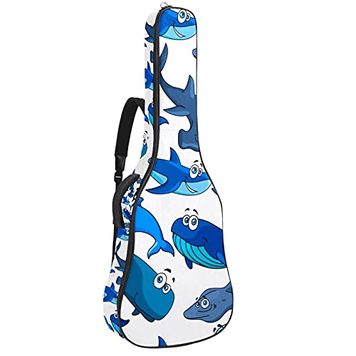 Housse de guitare acoustique de 106 cm pour cours et répétitions
