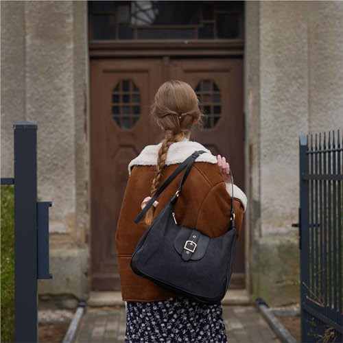 Image of Missnine Hobo Bag Purses and Handbags for Women Top Handle Handbags with Pocket Zipper