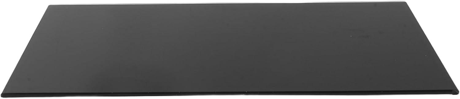 Tempered Glass Chopping Board, Transparent Cutting Board for Countertop, Scratch Resistant for Slicing Vegetables, Fruit, Meat Black