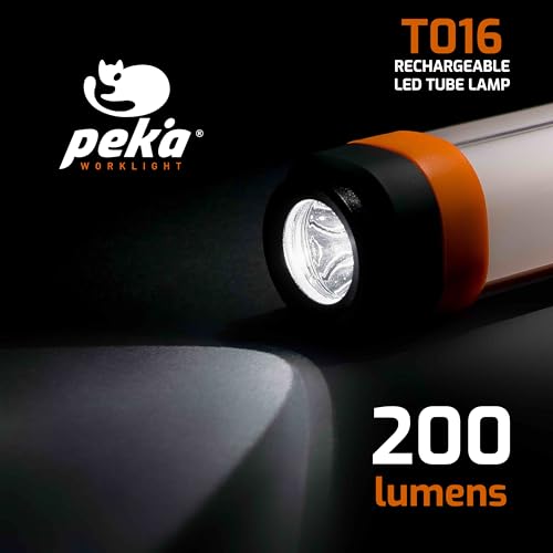 Miniatura 5 de Peka Linterna Led Recargable Alta Potencia Incluye Imanes Y Correa Entre 1 Y 1.5 W Y 200 Lm De 7.5 A 26.5 Horas De Autonomía 6 Modos Batería De Litio Peka T016