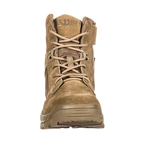 Image of 5.11 Tactical Men's A.T.A.C. 2.0 6 inch Side Zip Desert, Ortholite Achilles Cuff, Style 12395