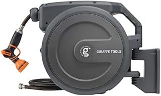 Giraffe Tools Retractable Garden Hose Reel 100ft x 1/2