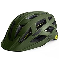 OutdoorMaster MIPS Fahrradhelm - Zwei herausnehmbare Innenfutter & Belüftung in Multi-Environment - Fahrradhelm in Mountain, Autobahn für Jugendliche & Erwachsene (Palmengrün, 59-61CM)