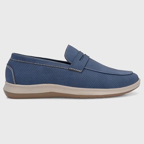 Image of Centrino Commute Loafers for Man | Shoes for Men Stylish | Casual Slip-On Lightweight Moccasins | Cushioned Insole | Comfortable Hand-Stitched Design | Mens Loafer Shoes for Office & Daily Travel Wear (8101)