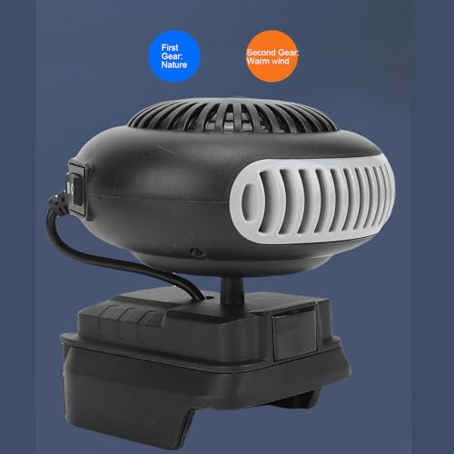 Ventilateur de chauffage rapide portable 170W double usage - 6
