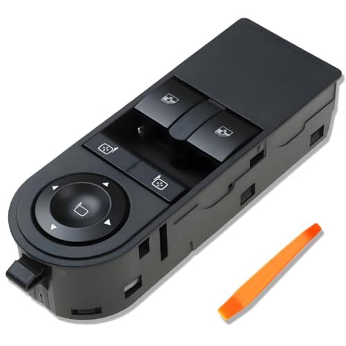 Interrupteur commande leve vitre pour Opel Astra H et Zafira B de 2005 à 2015