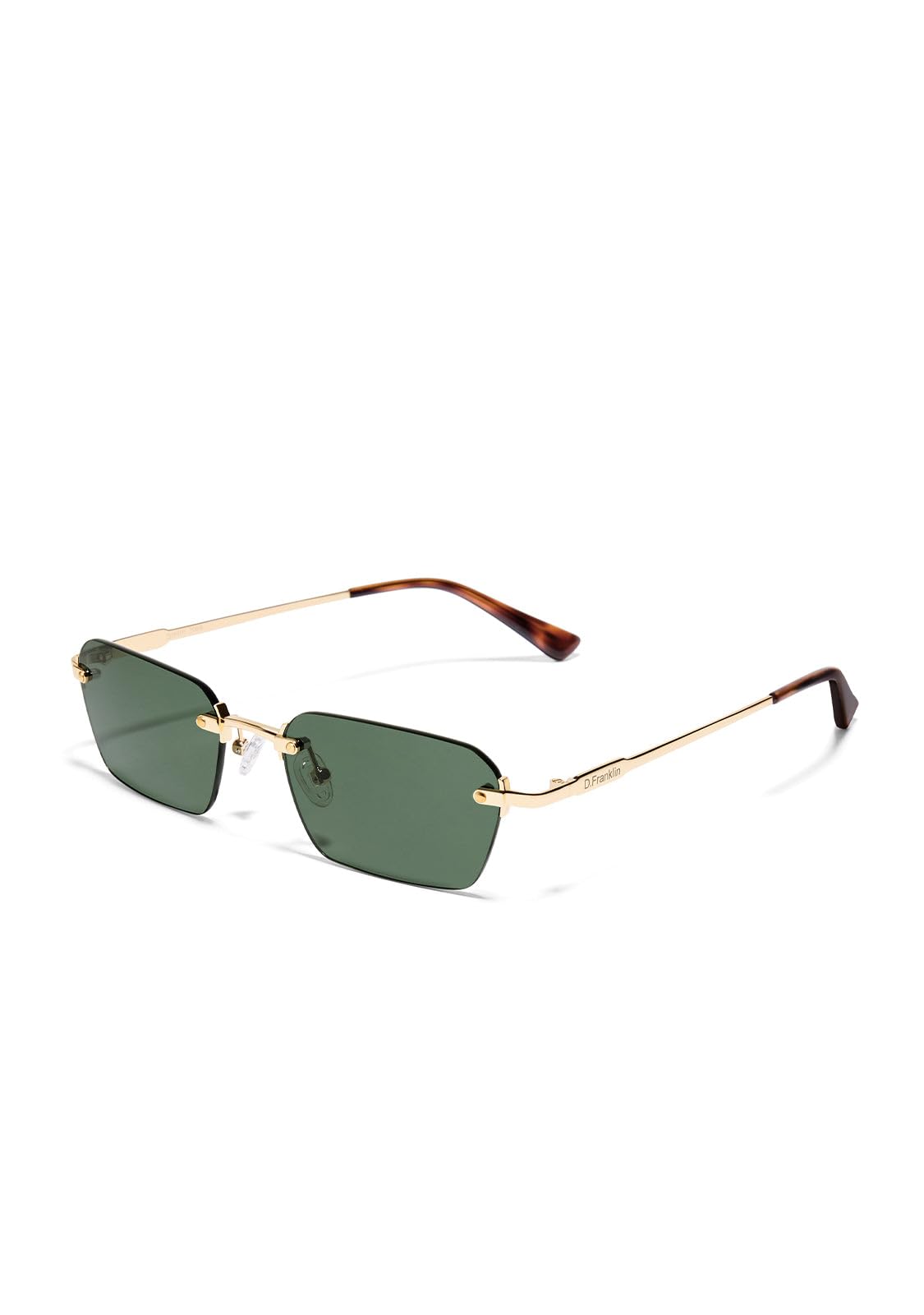 D.Franklin Occhiali da sole - Unisex - Con lenti protettive UV - Modello smith - Ottagonali - Per uomo e donna - Sunglasses