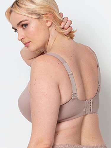 Smart & Sexy Women's Perfect Demi T-Shirt Bra, Bark (Micro), 34Ddd #TOP5