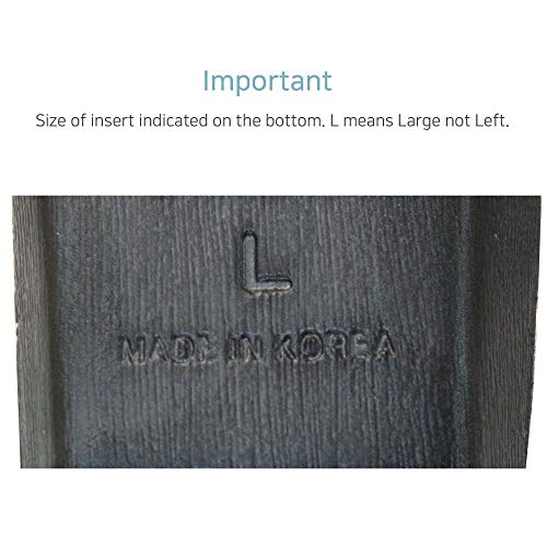 Image of 2 Left for Right 1 /4 inch(6mm) Unequal Leg Length Lifts Balancer with Shoe Fillers for Men and Women Sold Individually (2 Large Rights)