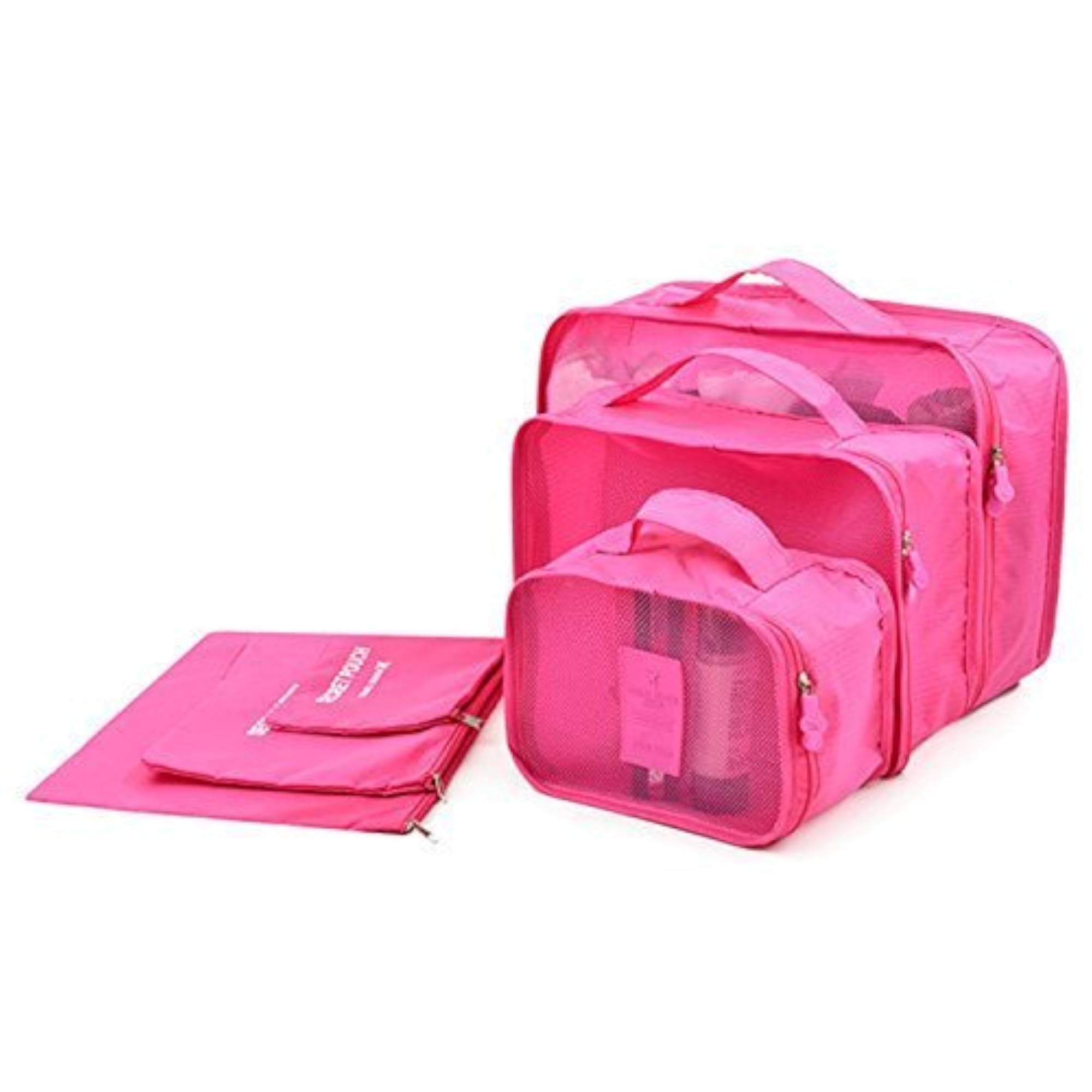 6 in 1 Waterproof Travel Laundry Pouch, Makeup Organizer