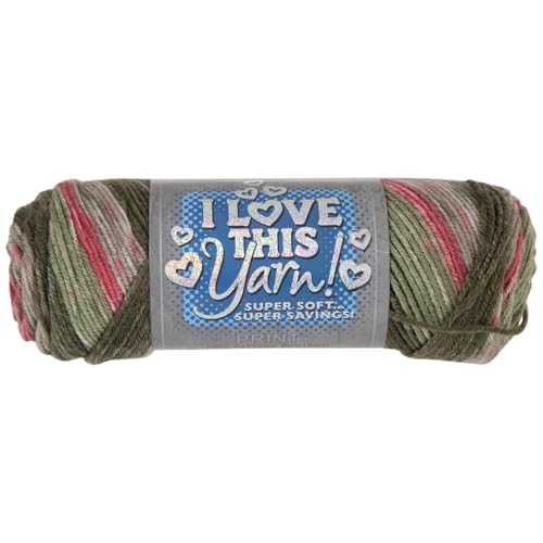Image of Hobby Lobby Print I Love This Yarn, 872 Japan Fields, Set of 2 | 4 Medium Weight, 252 Yards Per Skein