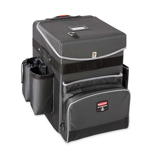 Chariot de Ménage Rubbermaid Amovible à Compartiments - 7